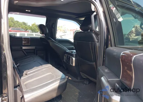 2017 Ford F-250 Platinum из США, поврежденный, VIN 1FT7W2BT0HEE30805